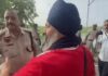 सिरसा पुलिस ने किसान नेता को किया डिटेन: बिजली टावर विवाद फिर भड़का, विरोध करने पहुंचे थे; लाइन खींचने का काम शुरू Sirsa News