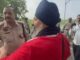 सिरसा पुलिस ने किसान नेता को किया डिटेन: बिजली टावर विवाद फिर भड़का, विरोध करने पहुंचे थे; लाइन खींचने का काम शुरू Sirsa News