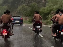 बारिश में गुरुग्राम की सड़कों पर खतरनाक करतब, वायरल VIDEO के बाद कार्रवाई की मांग Gurugram News,