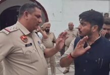 पंचकूला में SHO और भाजपा नेता के बीच तीखी नोकझोंक, VIDEO वायरल Panchkula News,