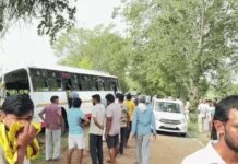 रेवाड़ी में भीषण सड़क हादसा, पेड़ से टकराई यात्री बस; एक की मौत, कई घायल Rewari News