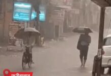 हरियाणा में भारी बारिश का असर, गुरुग्राम में 3 किमी लंबा जाम; कई जिलों में जलभराव Haryana Rain