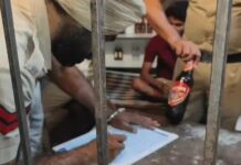 करनाल में सड़क किनारे चल रहा था फर्जी शराब ठेका, छापेमारी में भारी मात्रा में अंग्रेजी शराब और बीयर बरामद Excise Raid