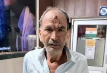 सोनीपत में दुकान में घुसकर पिता-पुत्र पर जानलेवा हमला, जमीनी विवाद में मारपीट का आरोप Sonipat News