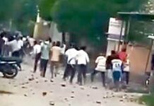 डाक कांवड़ को लेकर दो पक्ष आमने-सामने गांव बहादुरपुर में पथराव से फैला तनाव Bahadurpur
