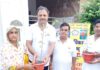 सावन के पहले सोमवार पर हुआ तुलसी वितरण