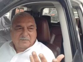 करनाल पहुंचे पूर्व मुख्यमंत्री भूपेंद्र सिंह हुड्डा, कानून-व्यवस्था और कॉमनवेल्थ गेम्स पर रखी अपनी बात Bhupinder Singh Hooda