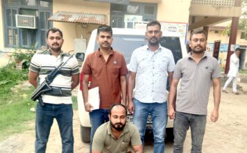 दो पिस्तौल व जिंदा कारतूस सहित युवक गिरफ्तार Safidon News