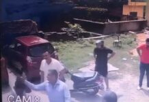 गुरुग्राम में जमीन विवाद को लेकर थार सवारों का हंगामा, केयरटेकर से मारपीट; CCTV में कैद घटना Gurugram News