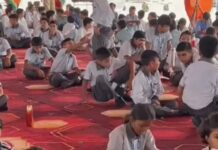 आजादी समारोह की तैयारी में बच्चों पर भारी पड़ी तपिश Hansi News