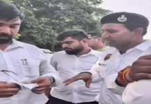 गुरुग्राम में वकीलों के विरोध के बाद पुलिस वाहन का चालान, एडवोकेट के पिता पर कार्रवाई से भड़का मामला Gurugram News