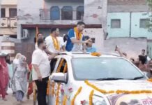 रजत पदक विजेता नरेंद्र बेरवाल का हांसी में भव्य स्वागत, गांव में निकला विजय जुलूस Narendra Berwal
