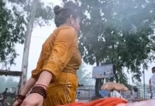 हरियाणवी फैशन डिजाइनर की अनोखी कांवड़ यात्रा, 15 युवतियों संग रथ खींचकर दिया महिला सशक्तिकरण का संदेश Haryanvi Fashion Designer