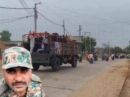 शहीद रवि का पार्थिव शरीर पैतृक गांव पहुंचा, बच्चों ने किया नमन; ट्रेनिंग के अंतिम दिन थमा था दिल Shaheed Ravi