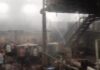 पानीपत की टेक्सटाइल यूनिट में धधकी आग, उत्पादन सामग्री और मशीनरी राख TextileFactory