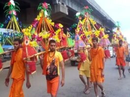 पलवल में कांवड़ यात्रा को लेकर हाई अलर्ट, 24 घंटे पुलिस गश्त और CCTV से होगी निगरानी Palwal News