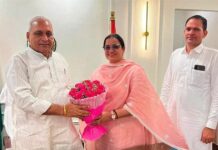 मंत्री गंगवा से मुलाकात पर कांग्रेस जिलाध्यक्ष ने साफ किया रुख, बोलीं- BJP में जाने का सवाल नहीं Sirsa Congress