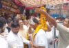 कॉमनवेल्थ ब्रॉन्ज विजेता यशवीर का भव्य स्वागत, 85.47 मीटर थ्रो से जीता पदक Yashveer