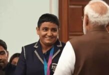 PM मोदी से मिलीं महेंद्रगढ़ की गोल्डन गर्ल शर्मिला धनखड़, बोलीं- अगले कॉमनवेल्थ में मेडल पक्का Mahendragarh News