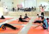 योग पुरुष टीम के चयन के लिए सफीदों कॉलेज में ट्रायल CRSU Yoga Team