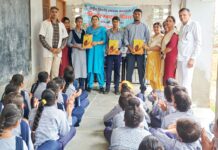 रोहढ़ स्कूल में सेवा संकल्प अभियान की शुरुआत विद्यार्थियों ने लिया नशे से दूर रहने का संकल्प Safidon News