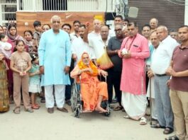 डॉ. निगमबोध तीर्थ का नगर में पहुंचने पर श्रद्धालुओं ने किया स्वागत सफीदों में 29 सितंबर से होगा सामूहिक श्री रामायण पाठ Safidon