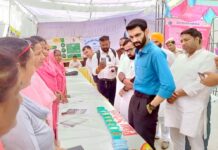 लघु सचिवालय परिसर में लगाया गया सेवा सेतु कैम्प शिविर में लोगों को दी गई सरकार की योजनाओं की जानकारी Safidon News