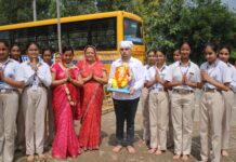श्रद्धा और उल्लास के साथ जे.डी. इंटरनेशनल स्कूल में हुआ गणेश विसर्जन Environmental Awareness
