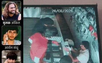 अंकित बालियान हत्याकांड में फरार शूटर्स का नया CCTV, करनाल में सिम खरीदते दिखे सत्यम-आर्यन; दोनों पर ₹1-1 लाख का इनाम AnkitBaliyan