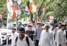 चंडीगढ़ में हरियाणा युवा कांग्रेस का प्रदर्शन, CM आवास घेरने निकले कार्यकर्ता; राहुल गांधी पर FIR और HKRN के मुद्दे पर विरोध Haryana Youth Congress Protest