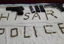 हिसार में अजीत पहलवान गैंग से जुड़े आरोपी को CIA ने दबोचा, 2 तुर्की पिस्टल और 75 कारतूस बरामद Hisar CIA