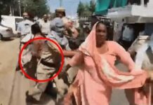 हिसार में सफाईकर्मियों और पुलिस के बीच टकराव, महिला कर्मचारी को लात मारने का वीडियो आया सामने; दोनों पक्षों के लोग घायल Hisar News