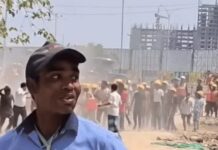 गुरुग्राम में निर्माणाधीन प्रोजेक्ट से गिरे दो मजदूर, एक की मौत Gurugram Construction Accident