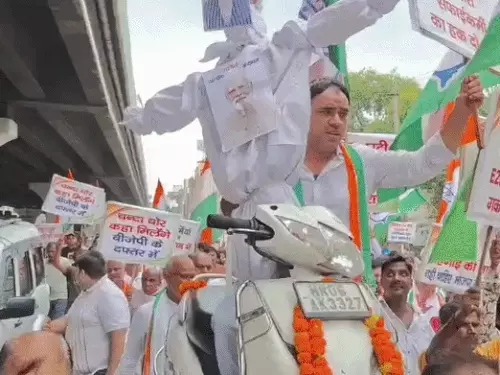 Panipat Congress Protest