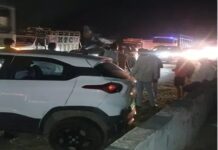 नारनौल में NH-11 पर दो वाहनों की टक्कर, आधे घंटे तक लगा जाम; सुराना कट पर सुरक्षा इंतजाम की मांग Narnaul Road Accident