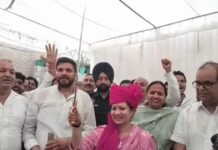 राव नरबीर के पैतृक गांव में लगे ‘भावी मुख्यमंत्री आरती राव’ के नारे, स्वास्थ्य मंत्री बोलीं- राजनीति में लंबी पारी खेलने आई हूं Aarti Singh Rao