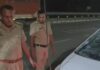 करनाल हाईवे पर ओवरटेक के दौरान दो कारों की टक्कर, आई-10 पलटने से महिला समेत दो घायल Karnal News