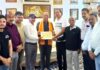 मनोनयन पर भाविप सर्पदमन शाखा ने किया श्रवण गर्ग का अभिनंदन Shravan Kumar Garg