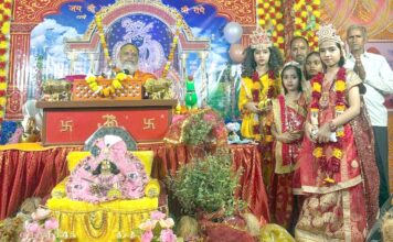 श्रीमद्भागवत का मूल संदेश भगवान के प्रति विश्वास है: स्वामी कैवल्यानंद सरस्वती कथा में सुनाया रुक्मिणी विवाह व स्यमंतक मणि का प्रसंग Safidon News