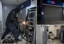 करनाल में एसबीआई एटीएम तोड़ने का प्रयास, ग्राइंडर और हथौड़ा लेकर घुसा आरोपी; सीसीटीवी से पहचान में जुटी पुलिस Karnal News