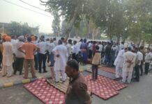 चेयरमैन के खेद जताने पर माने सफीदों मंडी के व्यापारी, खुला गेट Safidon Mandi