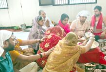 ऐतिहासिक नागक्षेत्र मंदिर में चल रहा शतचंडी पाठ मां भगवती अराधना से प्राप्त होता है आत्मबल: आचार्य संजय अपराजिता Safidon News