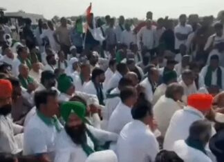 यमुनानगर में किसान महापंचायत के बाद हाईवे पर धरना, एसडीएम को ज्ञापन सौंपकर खोला जाम Yamunanagar News