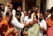 रेवाड़ी नगर परिषद के वाइस चेयरमैन बने निखिल मांढैया, चेतराम सैनी को पांच वोट से हराया Rewari News