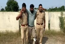 अंबाला से पकड़ा गया 25 हजार का इनामी राहुल वैद, मेरठ में हथियार बरामदगी के दौरान मुठभेड़ का पुलिस दावा Ambala News