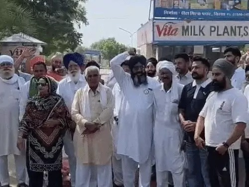 Haryana Milk Protest