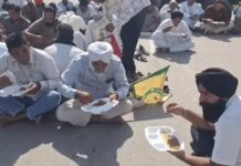 धान खरीद को लेकर किसानों का हल्लाबोल, हिसार रोड पर धरना देकर रोका यातायात Haryana Farmers Protest
