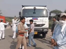 भाखरी गांव में कूड़ा निस्तारण केंद्र का विरोध तेज, ग्रामीणों ने डंपर रोके; पुलिस बल तैनात Bhakhri Village