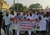 कांग्रेस का प्रदर्शन, मुख्य चुनाव आयुक्त का पुतला फूंका; वोट चोरी के लगाए आरोप Congress Protest