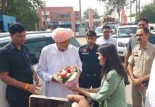 कृषि मंत्री श्याम सिंह राणा ने सांपला अनाज मंडी का किया दौरा, खरीद और उठान व्यवस्था का लिया जायजा Shyam Singh Rana